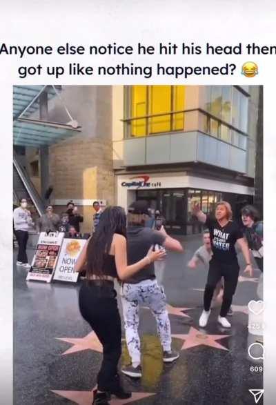 Please tell me this is staged…