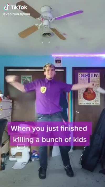 Couldn't find the video on his profile anymore, but he's now a dedicated furry account so 🤷‍♂️