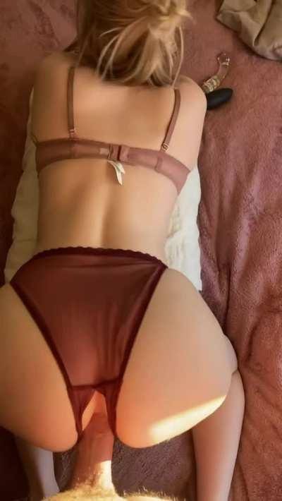 I love doggy because I know he’s staring at my ass