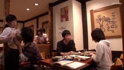 Daily life in Japanese Restaurant