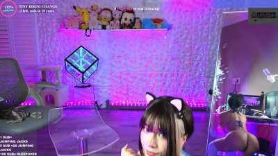 Look at her reflection