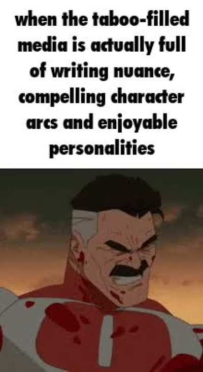 My prudish brain tells me not to enjoy this and yet