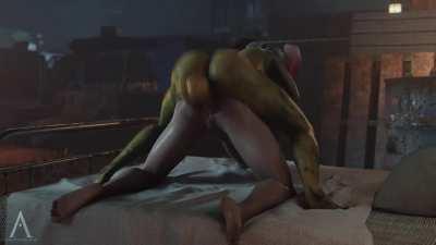 Futa Ivy & Harley (Amazonium) [DC]