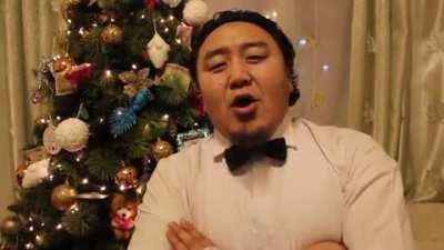 Average bulgar celebrating christmas