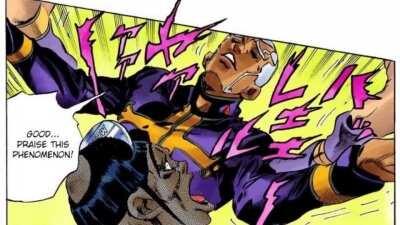 Pucci plays a holy song