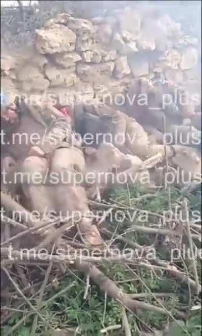 UA POV: [WARNING NSFW 18+] Footage coming out from In Krynki, 3 UAF Marines were shot by the Russian Military 