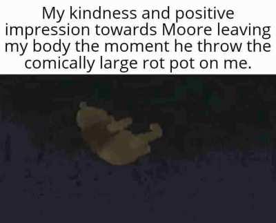 I'm going to kill him every time we meet.