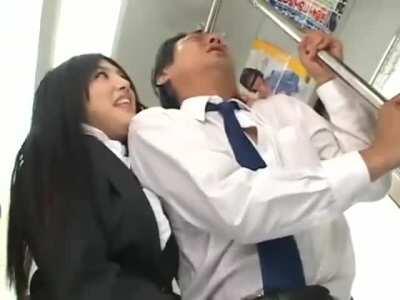 Unlucky man has a rough train ride home