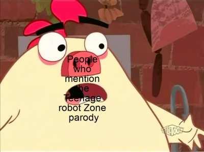 i just had to make a little zone meme (Show is called “Spliced”, Ep: “Same Difference”)