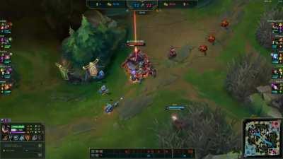 Akali teleport bait (*always works*)