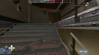 A bit of real-time footage in 2Fort Sewers.