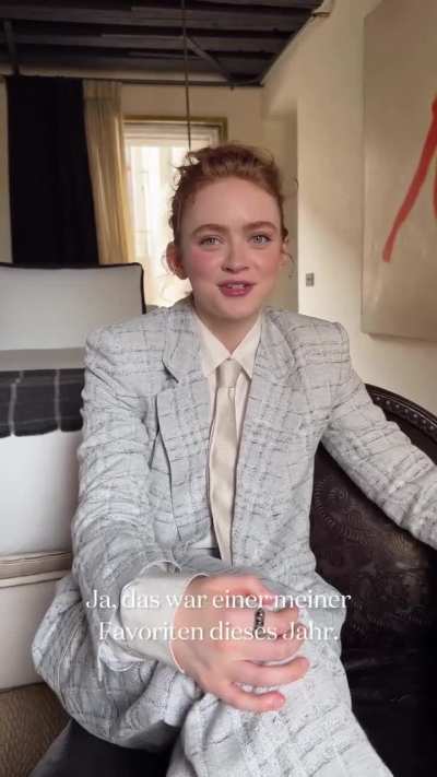 'Sadie told us her favorite makeup look of all time at the Venice 2025 Film Festival.' - IG September 2025