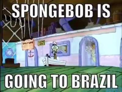 Spongebobbo on vacation?!