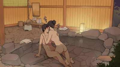 Happy ending at the onsen~