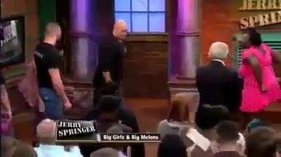 Two thots go at it on TV.