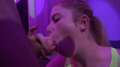 Chubby German Amateur Mia Adler gets a Snack