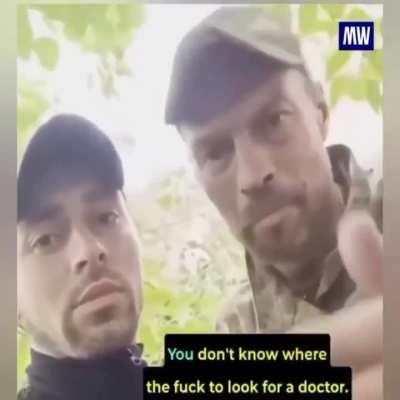 Ukrainian soldiers describe their situation at the front