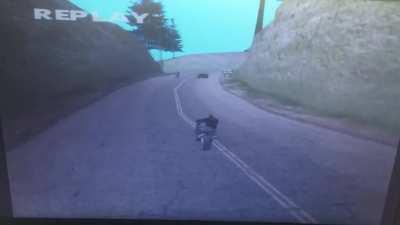 Now this is one in a million jump folks!