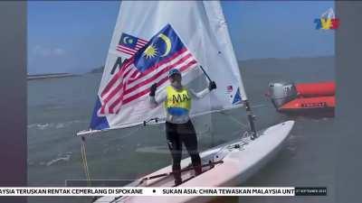 Asian Games : Malaysia's 1st Gold