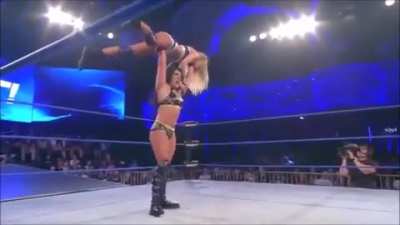 Alisha Edwards pressed by Tessa Blanchard