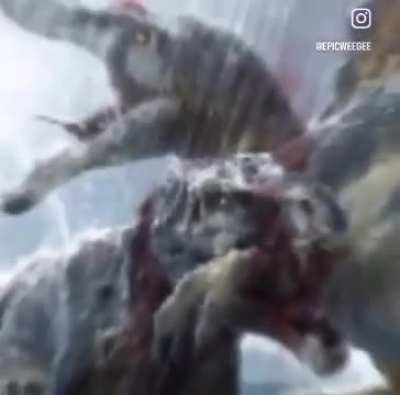 The badass spinosaurus edit in question