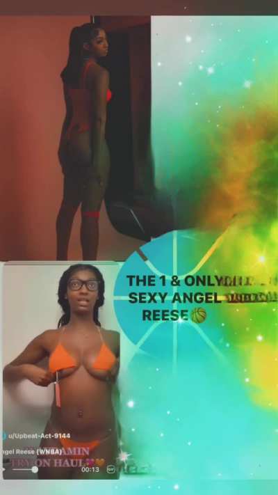 I had to pay homage to the baddest in the wnba league Angel Reese Sex appeal is just😍