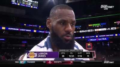 Lebron has a Handshake even with their photographer