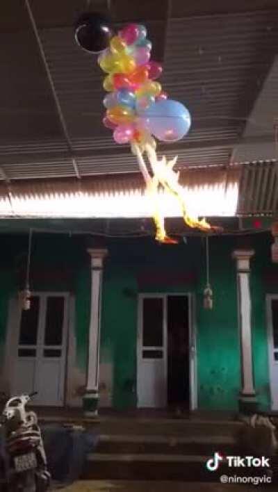 While you cancel firecrackers