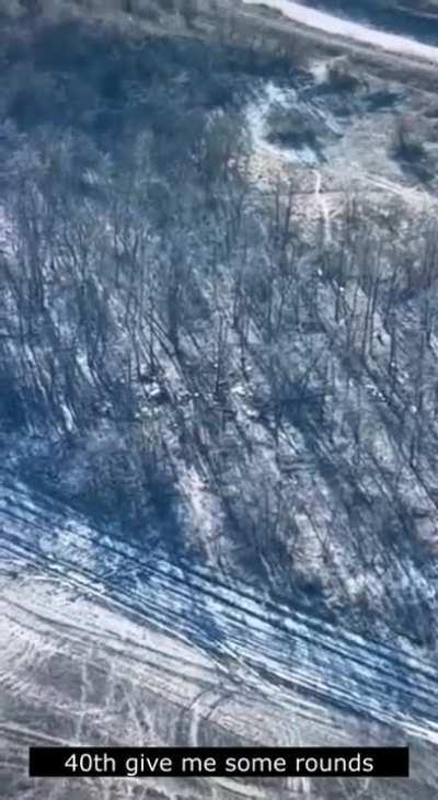 Madyar Comments on the Monitoring and Killing of a Russian Drone Operator. Artillery Support Provided by the 40th Artillery Brigade. Madyar Dedicates This Kill to the Memory of the Drone Operator of the ADAM Unit Who Recently Lost His Life.