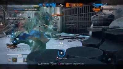 I think i just witnessed an anime scene