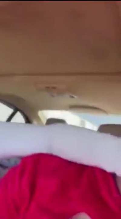 Boyfriend Tolerates Punches from Girlfriend