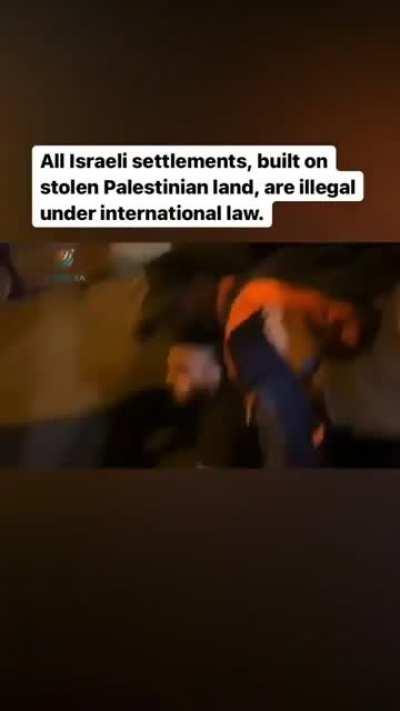 israeli occupation forces invade Palestinian homes kicking out its residences in order to give it to settlers in Jerusalem