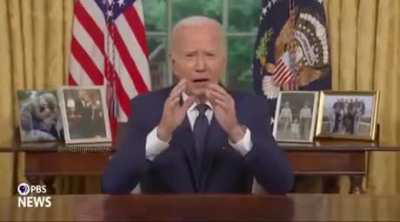 Proof of life - Biden addresses the nation after his drop out.