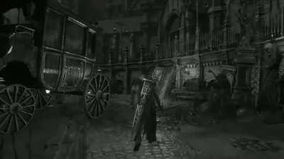 [Bloodborne][Video] Changing my tv color to 0 gave me another experience to enjoy this game.