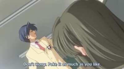 Sunohara don't do it, it's a trap from Okazaki [Clannad]