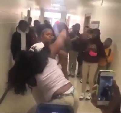 She got knocked out cold 🥶