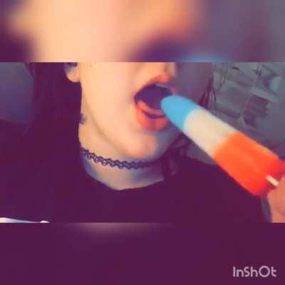 my girlfriend teases her skills