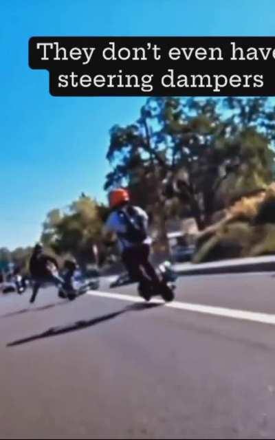 When scooters thinks they are motorcycles