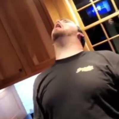 Putting a whole sausage in my mouth, WCGW?