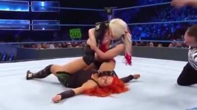 Alexa defeats Becky - SmackDown 11/1/16