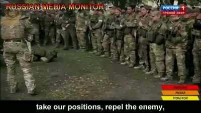 Meanwhile on Russian state TV: Apti Alaudinov, the commander of Ramzan Kadyrov's Chechen detachment 