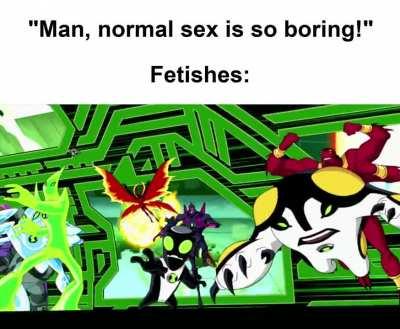 Fetishes, a new way to fuck up your your already fucked brain