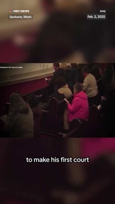 Man punches priest in Washington