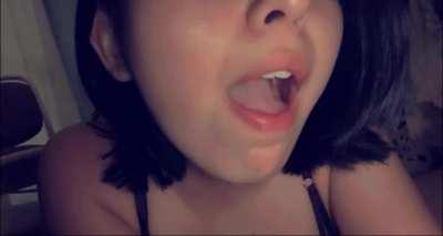 What should I do with all this spit?