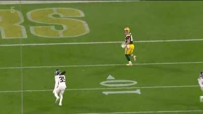 [Highlight] Rob Tonyan does a somersault then catches a TD