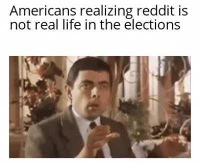 Oh fuck the West Coast just obliterated Trump well whatever