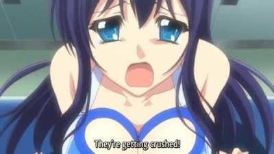 Femdom Milking Busty Futa in the Locker room | Shinsei Futanari Idol Dekatama Kei! Ep 1