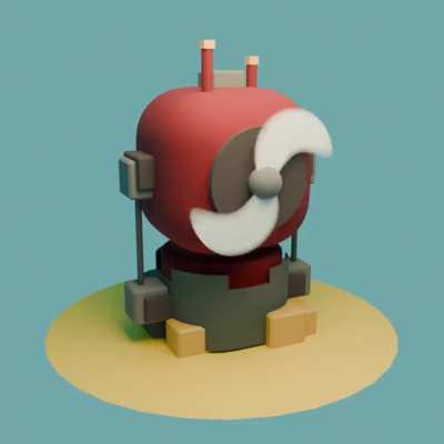 Mumbo's Windmill made in Blender3D