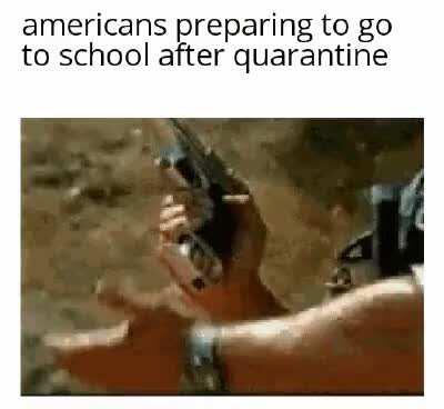 American school shooting funny