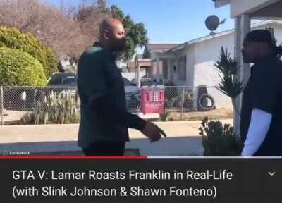 GTA V: Lamar Roasts Franklin but IRL 😅